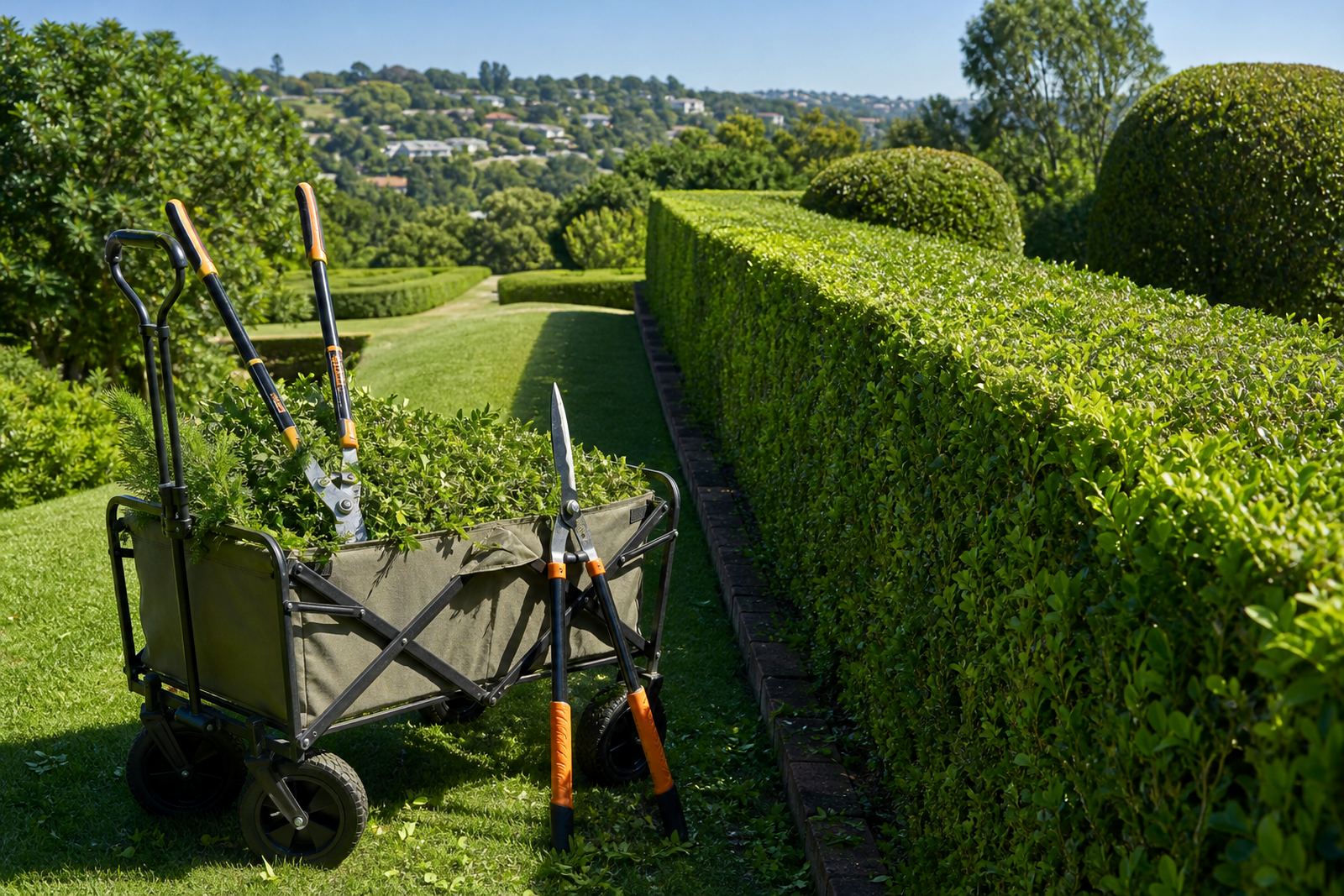 Maintaining Large Gardens