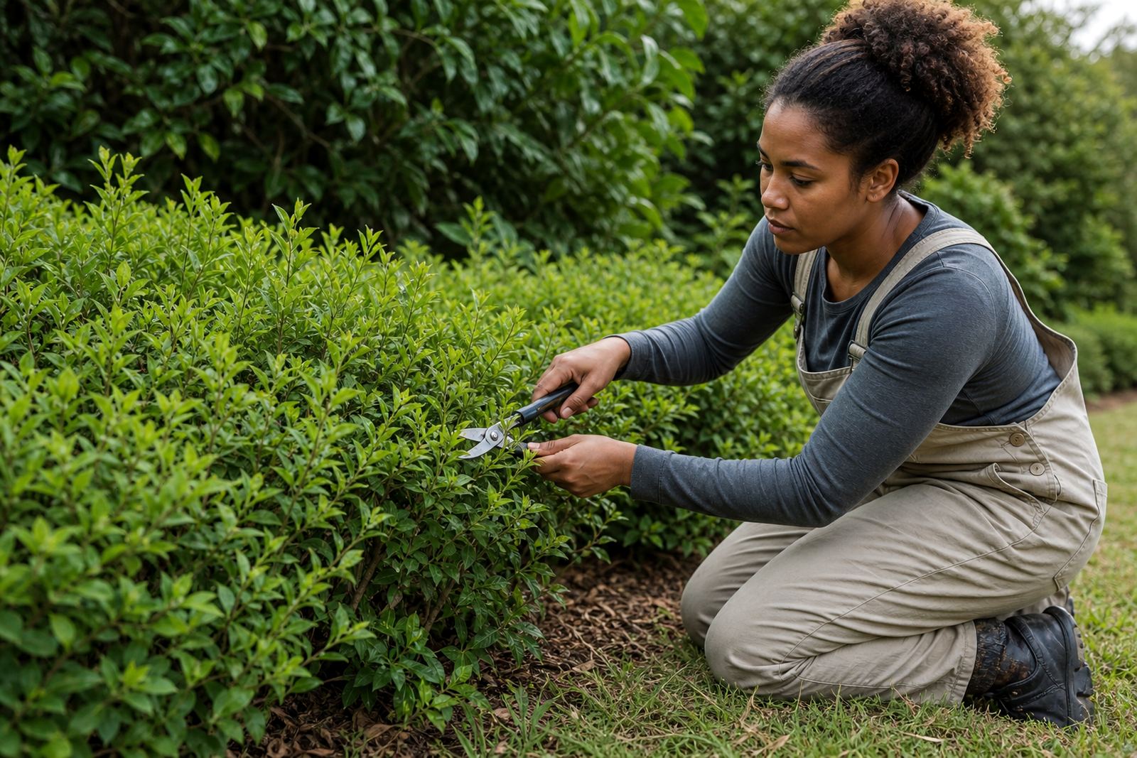 Pruning Young Shrubs