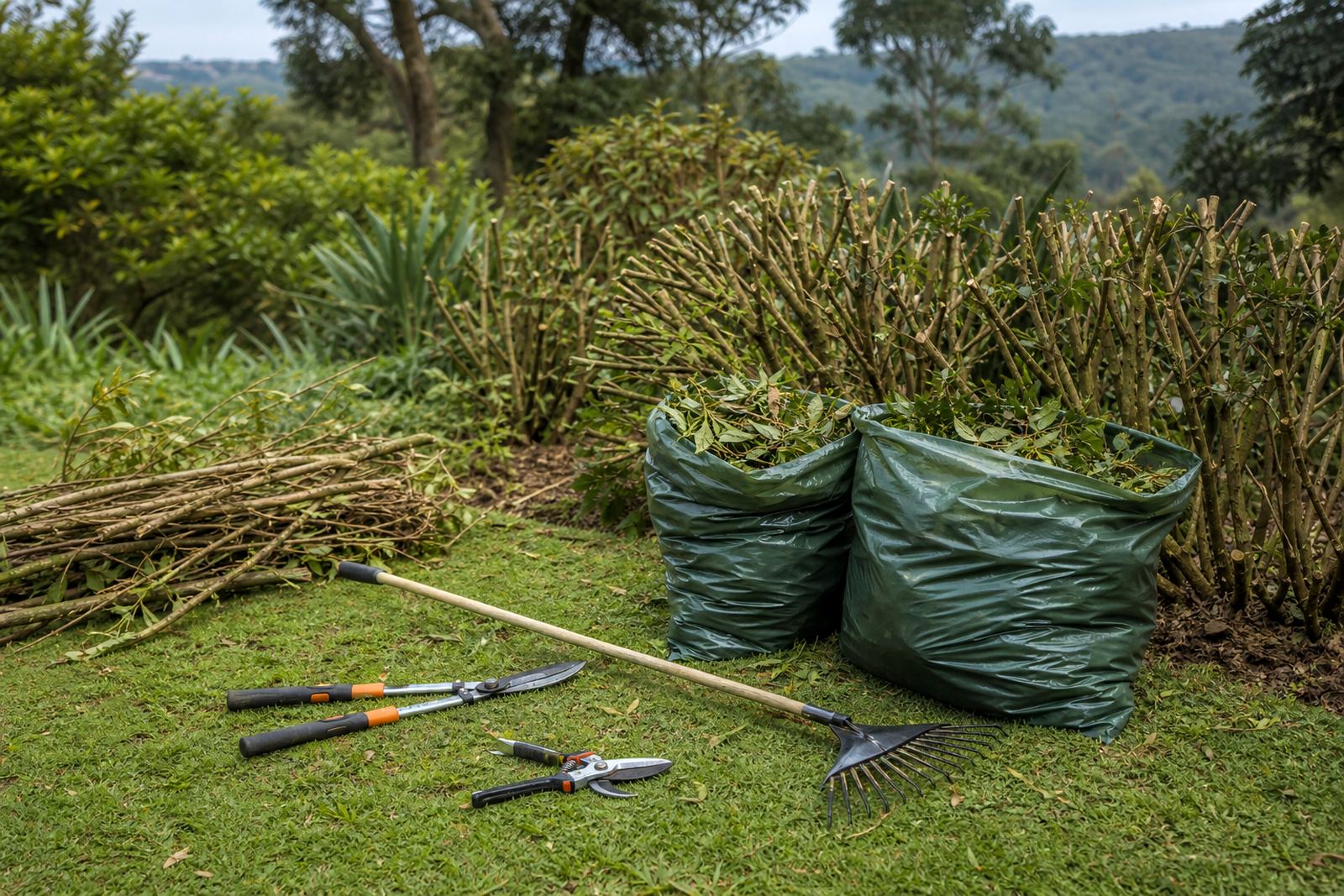 Sorting Garden Waste
