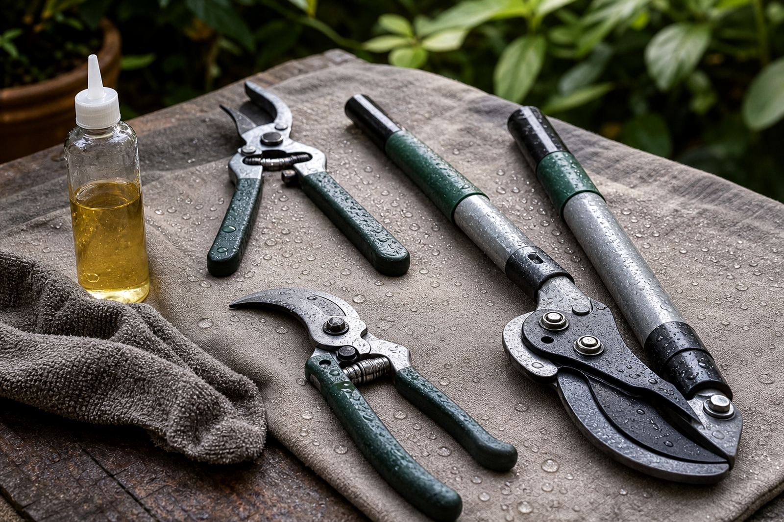 Tool Care After Rain