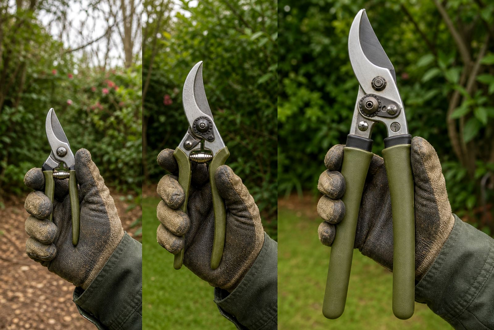 Secateur Size Guide