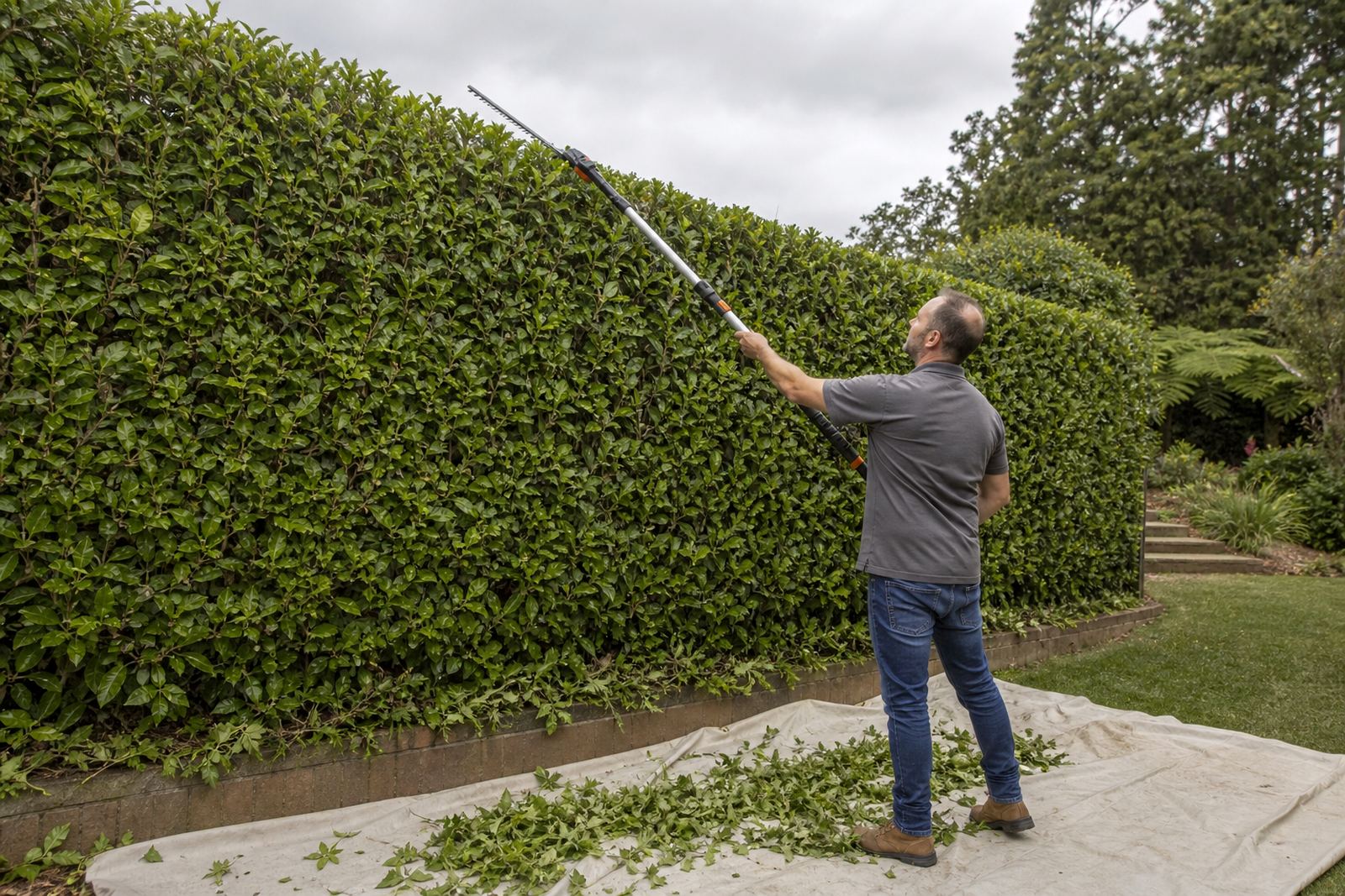 Telescopic Hedge Shears