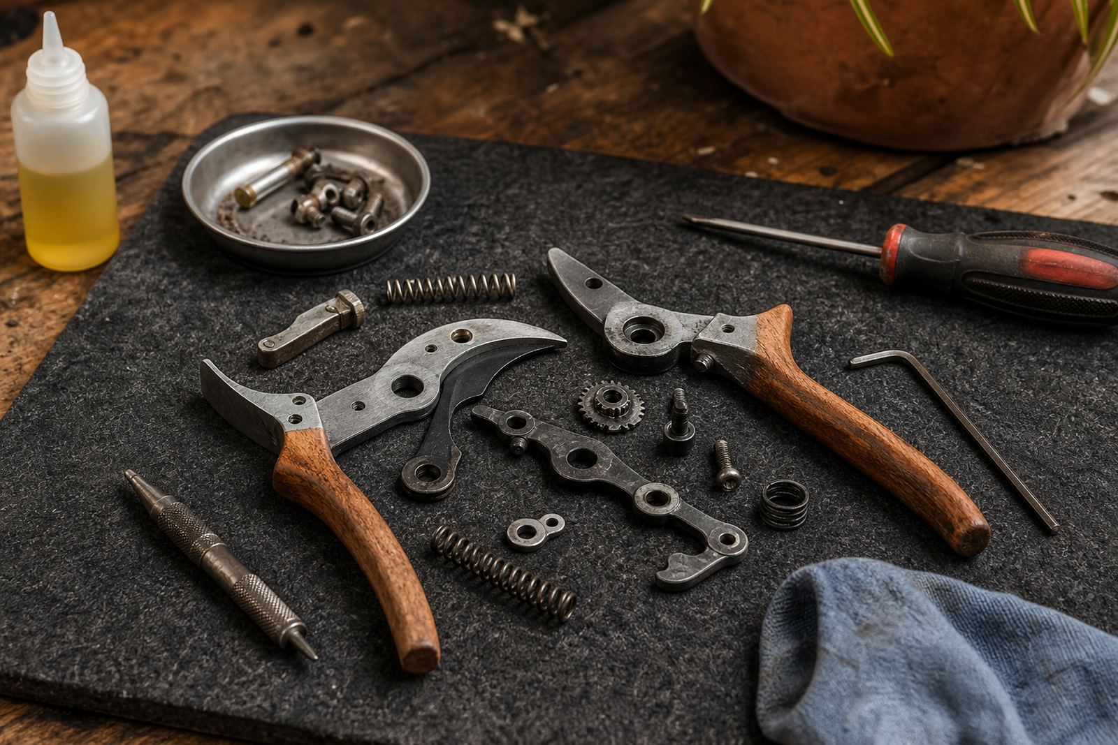 Secateur Servicing
