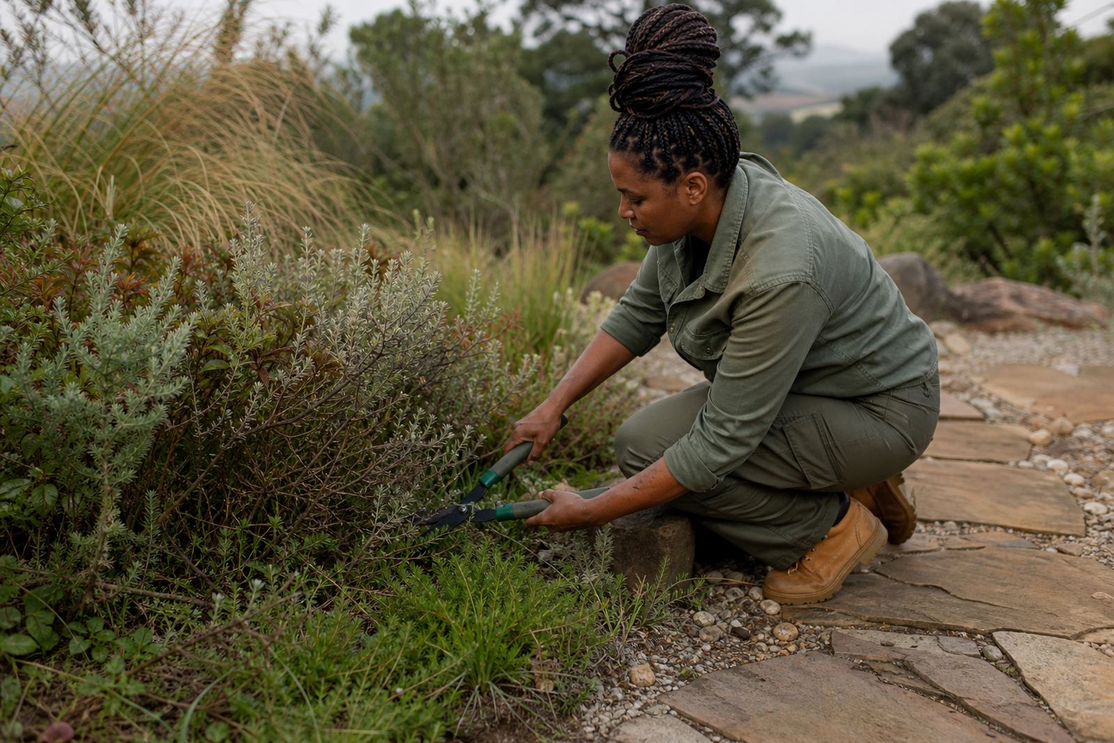 Indigenous Garden Pruning
